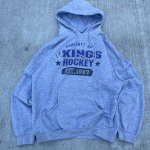 Gray Kings Hockey Men's Sweater